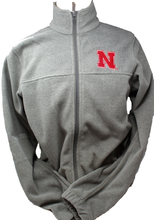 Load image into Gallery viewer, Nebraska Mens Flanker III Fleece Full Zip