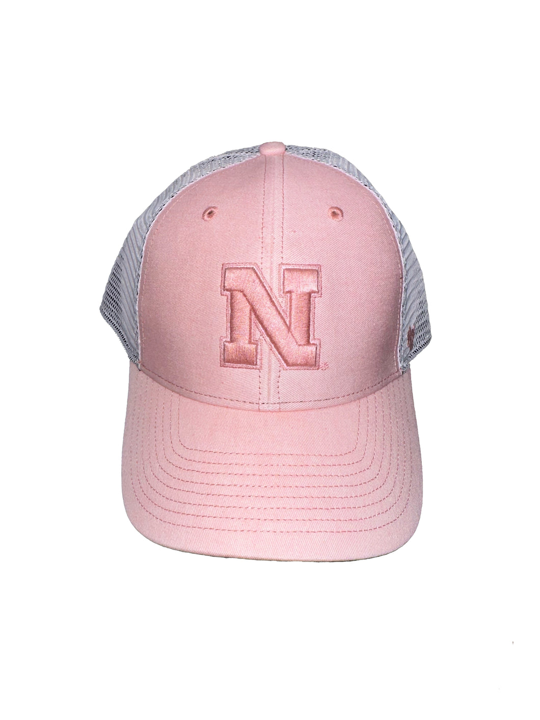 Nebraska Haze Pastel Trucker Hat - Pink Adjustable