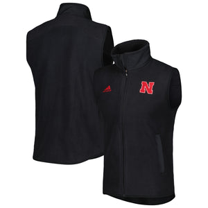 Nebraska Men's Adidas Logo Vest Black