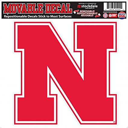 Nebraska Movable N Logo Decal