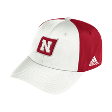 Load image into Gallery viewer, Nebraska Men&#39;s Adidas Sideline Coach Slouch Flex sized hat