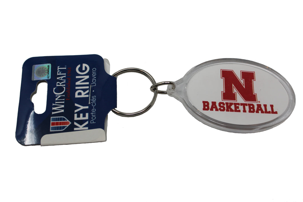 Nebraska Sport Oval Ring Basketball