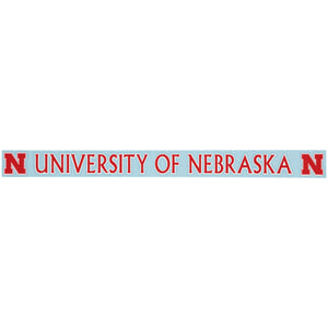 Nebraska UNL Strip Decal