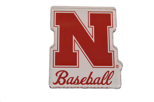 Nebraska Baseball Magnet