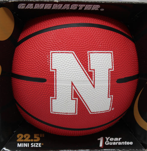 Nebraska Custom Mini Basketball