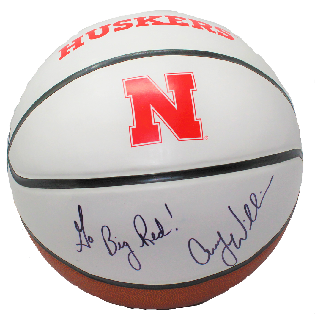 Nebraska Coach Williams Signed Womens Basketball