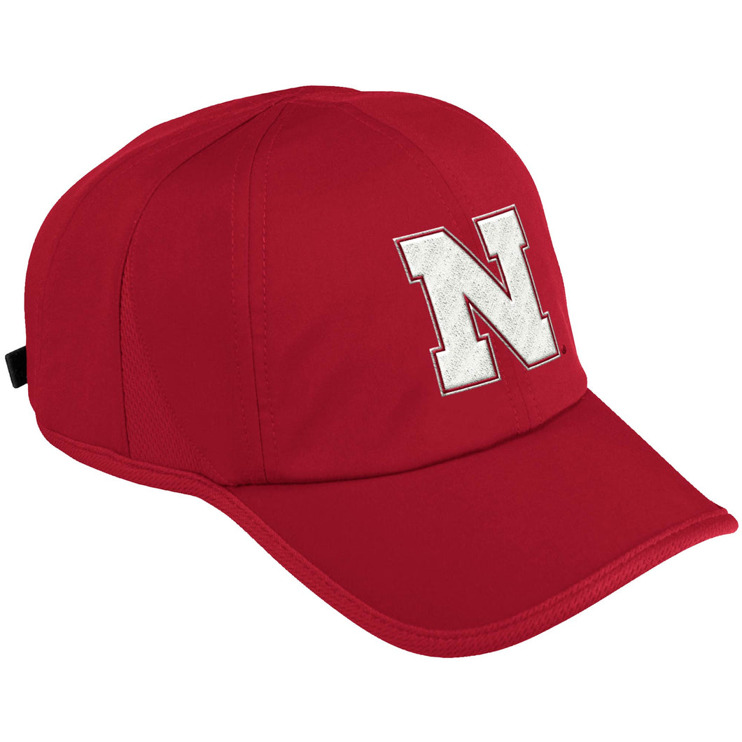 Nebraska Mens Adidas Superlite Adjustable hat
