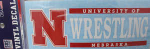 Nebraska Wrestling Decal